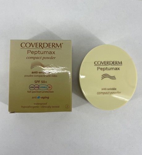Coverderm No 2 Peptumax Compact Powder Anti-Wrinkle Make-Up SPF 50 ...