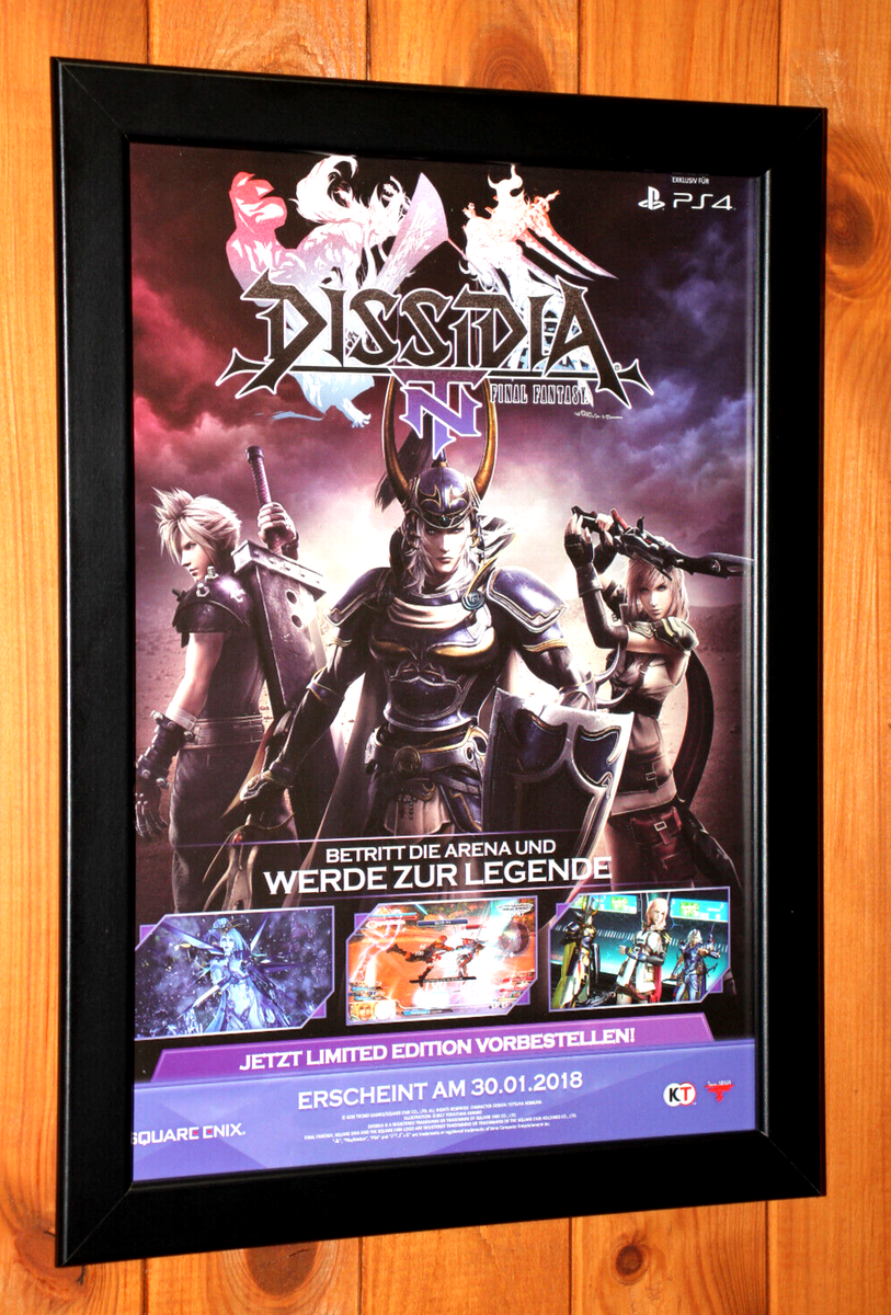 Dissidia Final Fantasy NT Free Edition Square Enix Promo Poster
