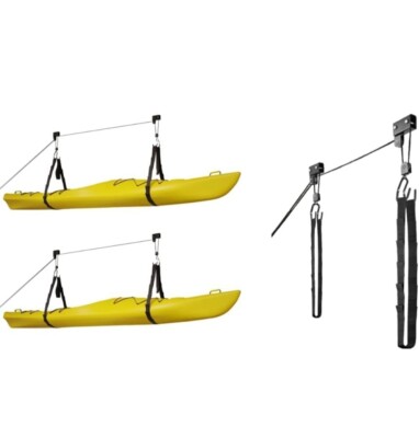 Rad Sportz Best Kayak Ceiling Hoist RAD Sportz Kayak Hoist 2-Pack