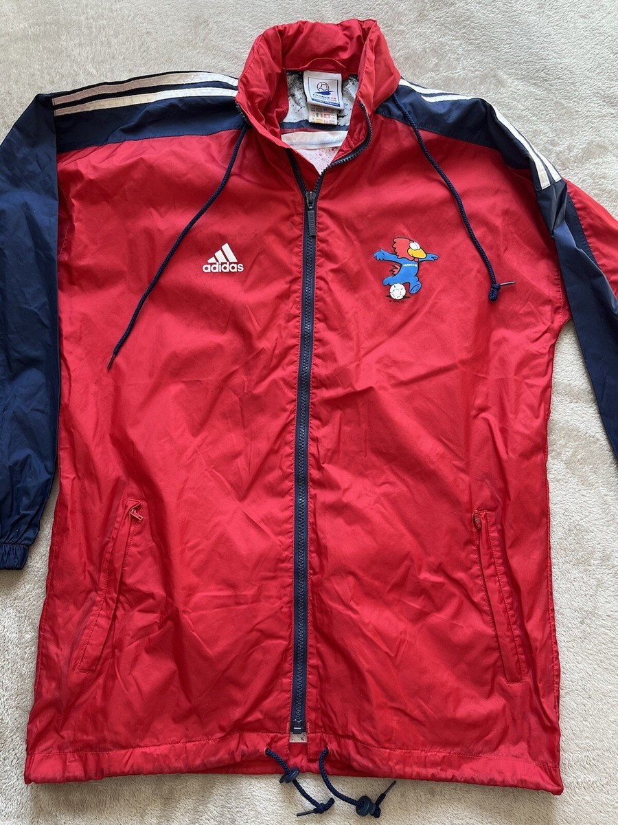 WC France 98 - vintage football World Cup Adidas wind jacket