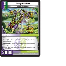 Kaijudo X1 GOOP STRIKER Common #75/80 9SHA (Playset) - Shattered Alliances 2013