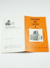 U202174 Hasselblad Sooner Or Later A Hasselblad 500C Advertising Pamphlet Guide