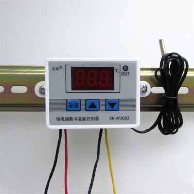 24V Digital LED Temperature Controller Microcomputer Thermostat Sensor  XH-W3002