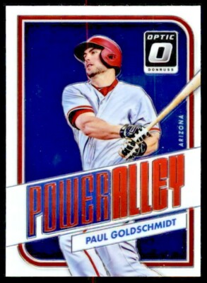 2016 DONRUSS OPTIC POWER ALLEY PA13 PAUL GOLDSCHMIDT 