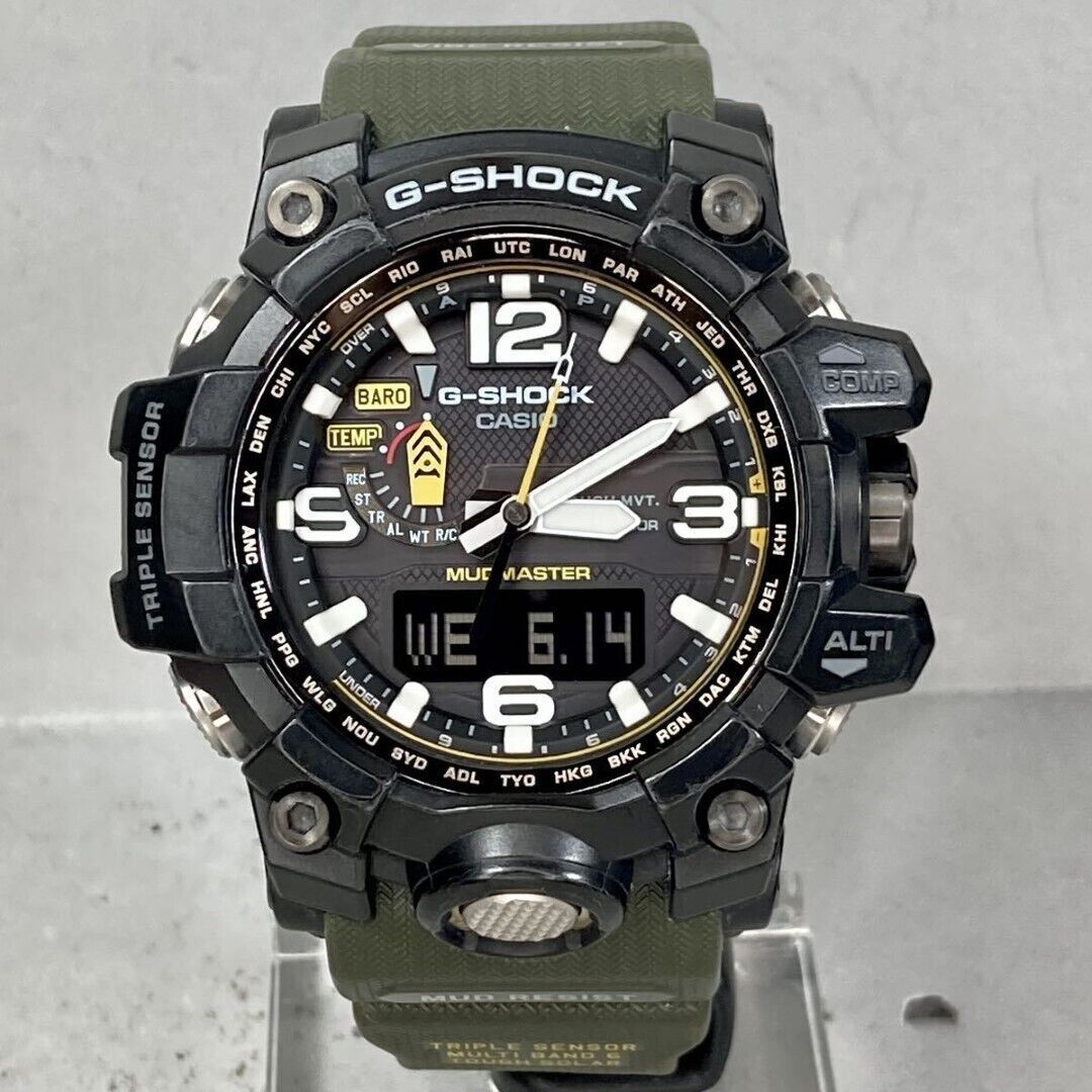 Casio G-Shock GWG-1000-1A3JF MUDMASTER Mad Master Radio Solar Men