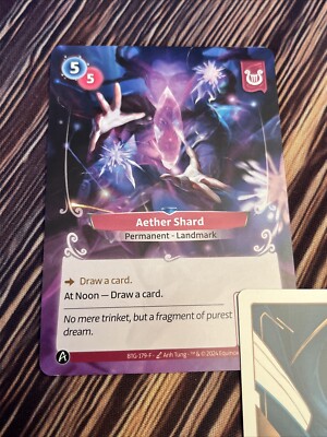 Altered TCG Single Card Lyra Rare Unscanned Permanent Landmark Aether Shard