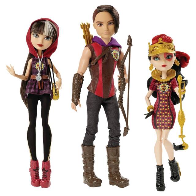 Ever after high dolls mattel ashlynn hunter cerise raven m…