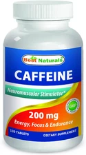 Caffeine Pills 200Mg, 120 Count