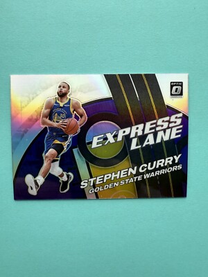 2021-22 DONRUSS OPTIC STEPHEN CURRY EXPRESS LANE HOLO #4