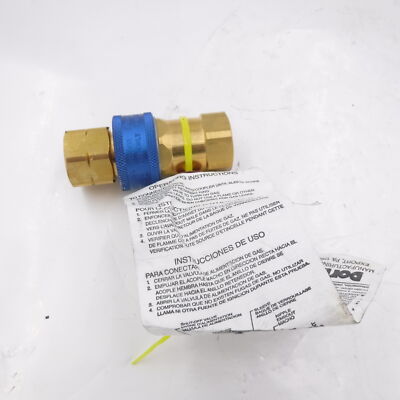 Dormont 1/2''FNPT x 1/2''MNPT Snap Fast Fitting B533-2