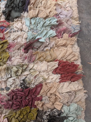 Vintage Moroccan Berber boucherouite rug 182 x 90 cm - Picture 5 of 14