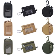 Tactical Molle Pouch EDC Utility Waist Pack Coin Purse Keychain Pocket Case Bag