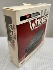 New In Box Whistler 1275 Laser Radar Detector Vintage Complete With Manuals A6