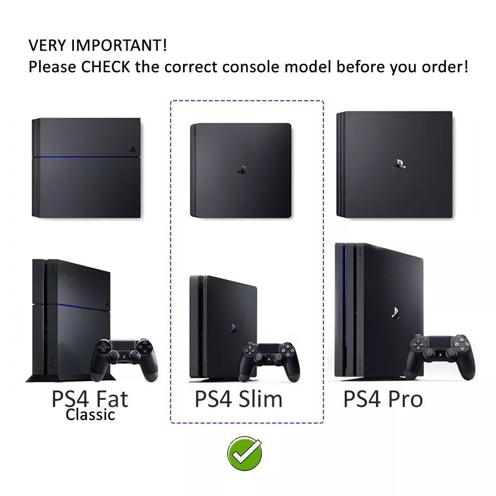 PS4 Wall Mount  HIDEit Mount for PlayStation 4 Original Game