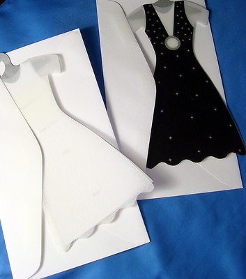 dress invitation cut out Bridal Shower Wedding Dress Invitation, Sizzix Fabi Die Cut, Wedding Cards, Be My Bridesmaid