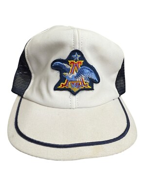 Vintage Anheuser Busch - Budweiser Snapback Trucker Hat - Retro Mesh Vented