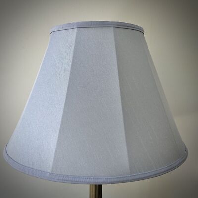Silbergrau Moderner Lampenschirm Nachttisch Stehlampe Deckenleuchte Clip On