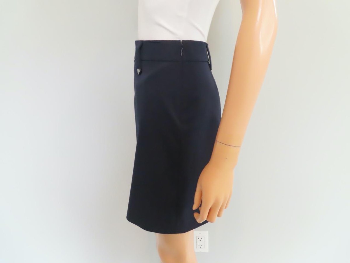 PRADA★素敵!Navy A-Line Skirt NWT PRADA Navy A-Line Skirt Size 36/US 0 $1,200 | eBay