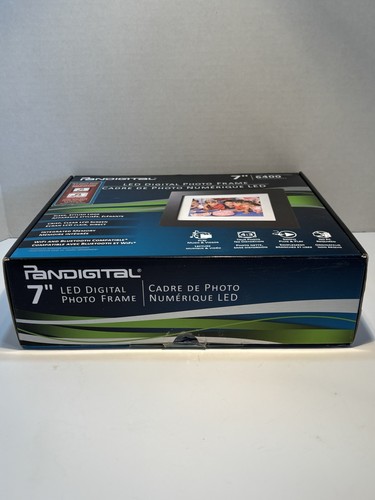 Pandigital 7in Digital Photo Frame Stores Up To 6400 Images NEW Sealed LED - Picture 10 of 15