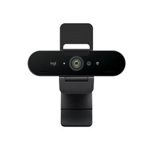 Logitech Brio 4K webcam Video Calling Noise Cancelling mic HD Auto Light