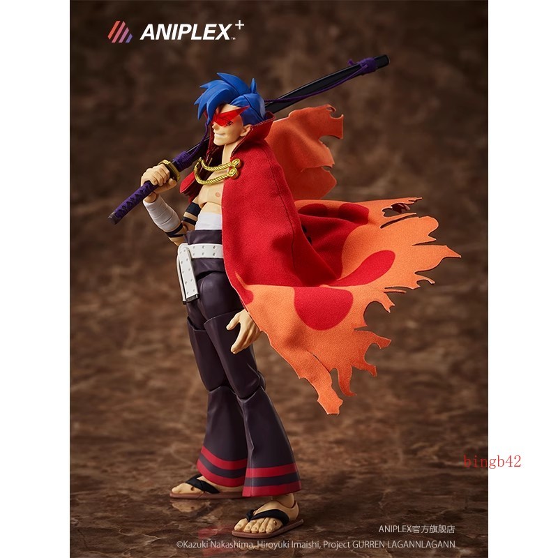 Tengen Toppa Gurren-Lagann Anime Kamina Figura de Acción Estatua Regalo de Navidad Juguete