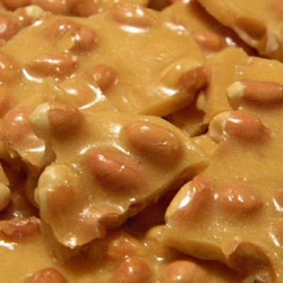 Home Style Peanut Brittle Candy by Smarty Stop 1 Pound