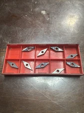 VARGUS VCGT331 New Carbide Inserts 11716 Grade AFV12K 9pcs (F07)