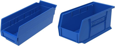 Organize Your Space:  36-Pack Stackable Plastic Storage Bins