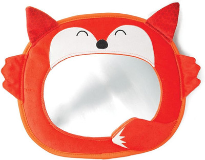 Diono Easy View Fox Character, Baby Car Mirror, Safety Car Seat Mirror for Rear