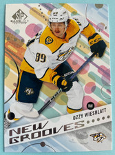 2025-26 SP Game Used Hockey New Grooves #NG-16 Ozzy Wiesblatt