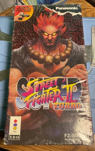 Street Fighter 2 Turbo - Panasonic 3DO - Sealed Longbox