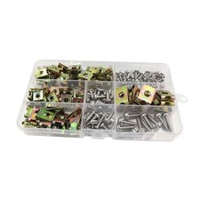 Car Versatile Fender Bumper Fastener U Nuts Clips Kit For Different Purposes