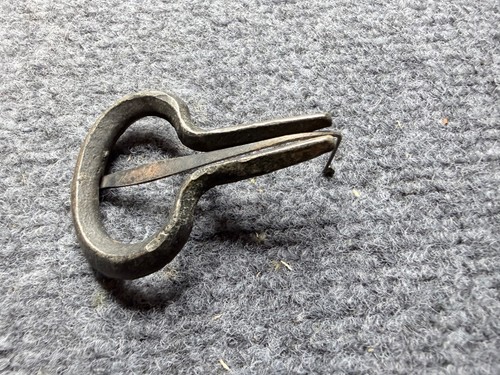 Vintage Jaw Harp (Mouth Harp) – Simple Loop Frame – Unmarked Folk Instrument