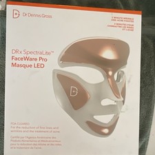 Dr Dennis Gross DRx SpectraLite LED Mask Face Acne Wrinkle Light Therapy
