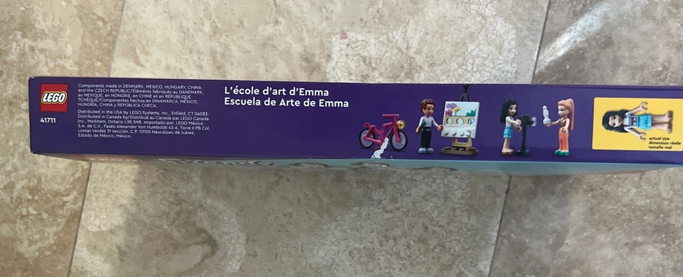 LEGO Friends Emma’s Art School 41711 New Never Opened - Image 3 of 3