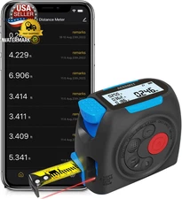 DT30 Digital Laser Tape Measure with Backlit LCD Screen, 131Ft Rechargeable Lase