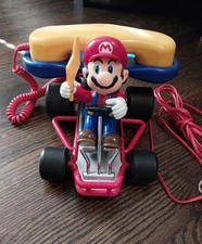 WORKING 2002 Mario Kart Telephone, Near Perfect Condition, Rare