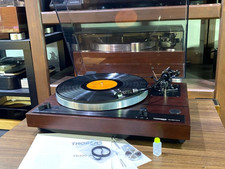 THORENS TD320 MKII Record Player w/ SME 3009-R BLACK Accessories Japan MG01 17.0