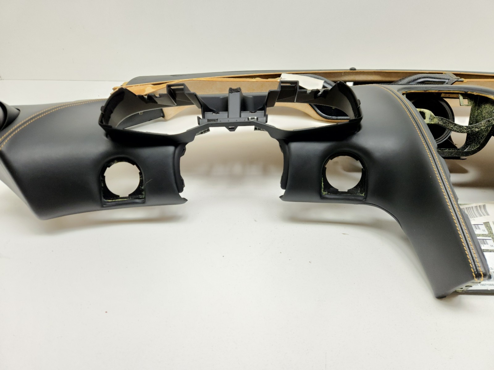 2015-2017 MCLAREN 650S DASHBOARD INSTRUMENT CLUSTER PANEL LEATHER ASSEMBLY OEM