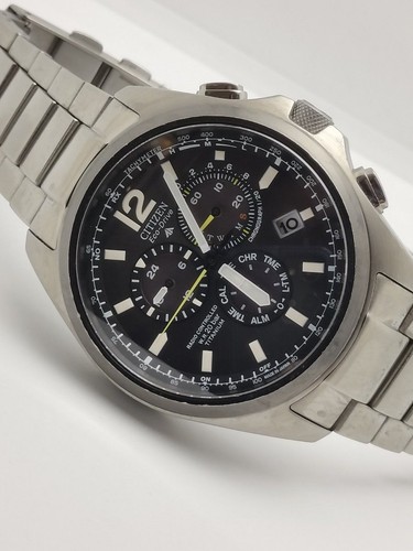 Citizen Promaster CB5006-02L PMP56-2912 Chronographe Eco-Drive Solaire Montre - Photo 2 sur 10