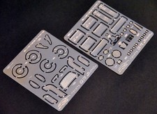 1/24 GR Photo-etch set for Tamiya (2 PE and 1 black seat belt ribbon)