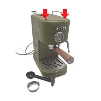Cecotec Espressomaschine Kaffeemaschinen Power Espresso 20 Retro Grün 1100 Watt