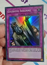 GIUDIZIO SOLENNE 1*ED ITA SUPER RARA MAZE-IT063 ITA Yu-Gi-Oh NUOVA