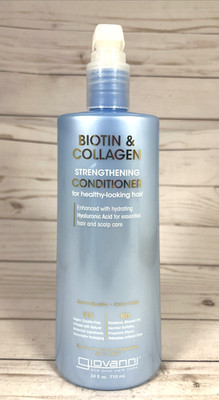 Giovanni Biotin & Collagen Strengthening Hair Conditioner 24oz Large Pump