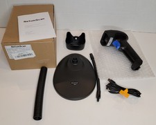 NetumScan NSL6BLS Handheld Wireless 1D Barcode Scanner W/ USB C Cable and Stand