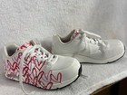 SKETCHERS J GOLDCROWN WOMEN SIZE 9.5 WHITE SAFETY COMP TOE SNEAKERS