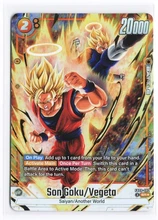 2026-07-08 · $41 · Son Goku/Vegeta FB09-082 Alternate Art Dual Evolution Dragon Ball