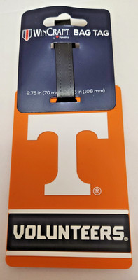 Tennessee Volunteers NCAA WinCraft Luggage Bag Tag