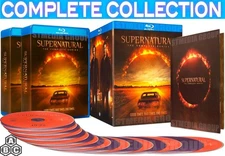 Supernatural: The Complete Series Blu-ray [Region Free] Seasons 1-15