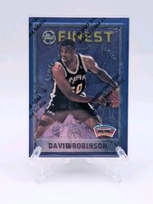 1995-96 Topps Finest David Robinson #245 - San Antonio Spurs